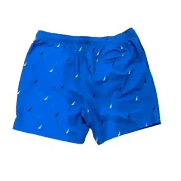 NEW Nautica Swim Performance Board‎ Shorts Blue Swim Trunks Mens Sz XXL NWT - Picture 6 of 11
